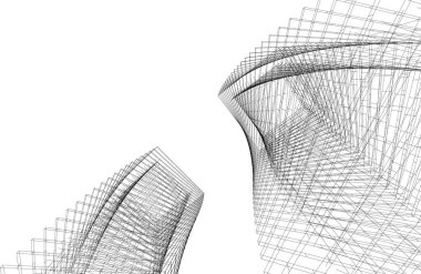 minimal geometrik şekiller, mimari çizgiler