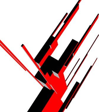 minimal geometrik şekiller, mimari çizgiler