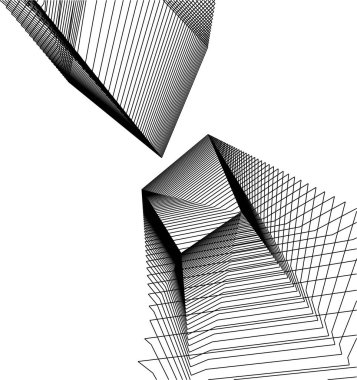 minimal geometrik şekiller, mimari çizgiler