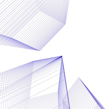 minimal geometrik şekiller, mimari çizgiler