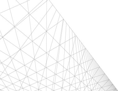 minimal geometrik şekiller, mimari çizgiler