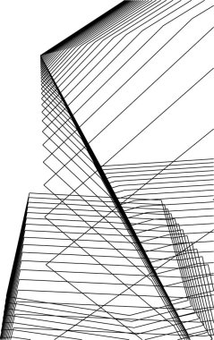 minimal geometrik şekiller, mimari çizgiler