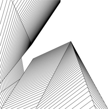 minimal geometrik şekiller, mimari çizgiler