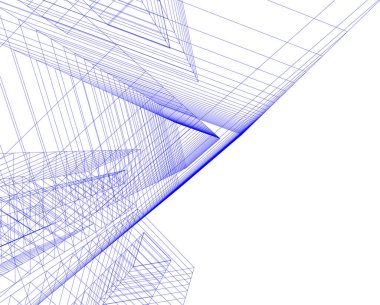 minimal geometrik şekiller, mimari çizgiler