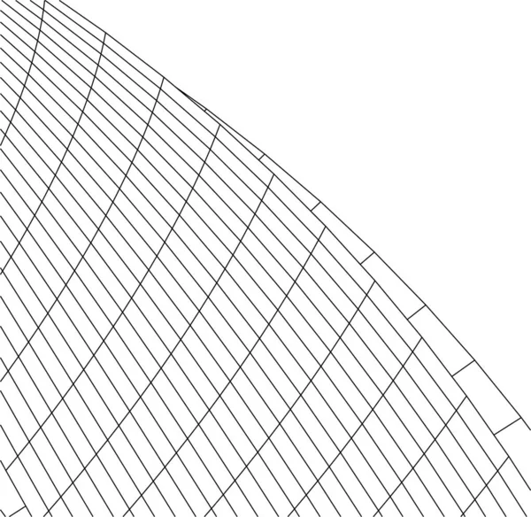 Minimale Geometrische Vormen Architectonische Lijnen — Stockvector