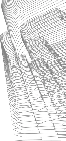 Arquitectura Edificio Ilustración Sobre Fondo — Archivo Imágenes Vectoriales