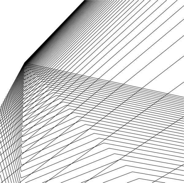 Formes Géométriques Minimales Lignes Architecturales — Image vectorielle