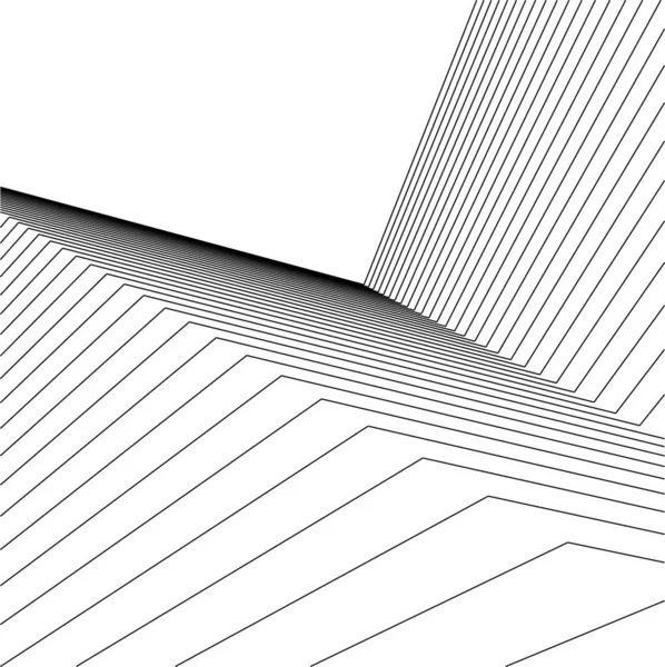 Formas Geométricas Mínimas Líneas Arquitectónicas — Vector de stock