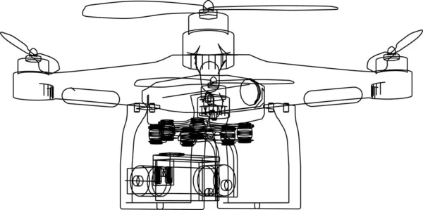 Architektur Gebäude Illustration Auf Hintergrund — Stockvektor