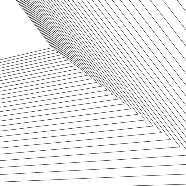 Bentuk Geometris Minimal Garis Arsitektur - Stok Vektor