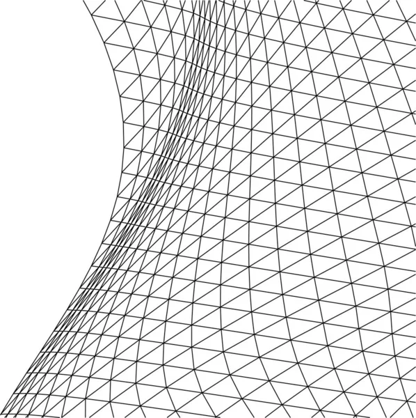 Mimari Sanat Konseptinde Soyut Çizgiler Minimum Geometrik Şekiller — Stok Vektör