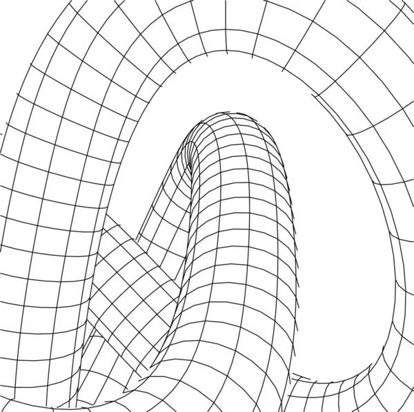 Linhas Abstratas Desenho Conceito Arte Arquitetônica Formas Geométricas Mínimas —  Vetores de Stock