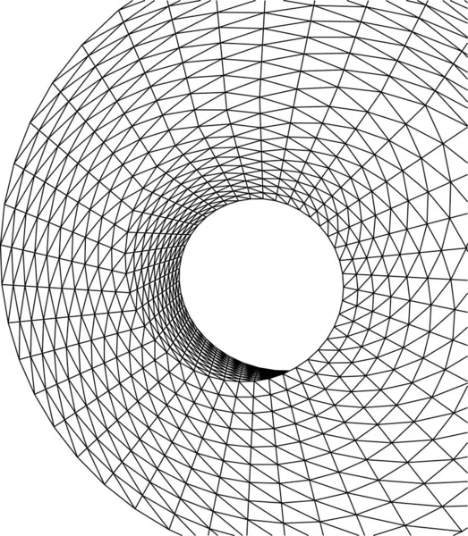 Linhas Abstratas Desenho Conceito Arte Arquitetônica Formas Geométricas Mínimas —  Vetores de Stock