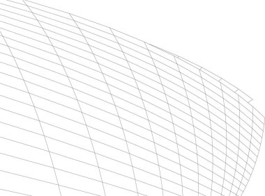 minimal geometrik şekiller, mimari çizgiler