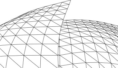 minimal geometrik şekiller, mimari çizgiler