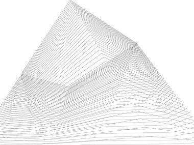 minimal geometrik şekiller, mimari çizgiler