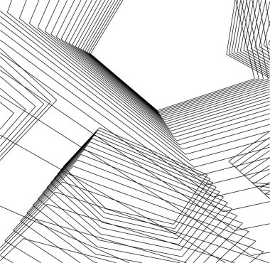 minimal geometrik şekiller, mimari çizgiler