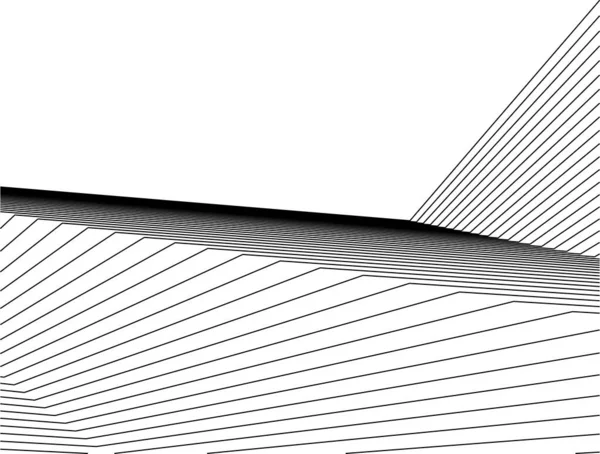 最小几何形状 建筑线 — 图库矢量图片