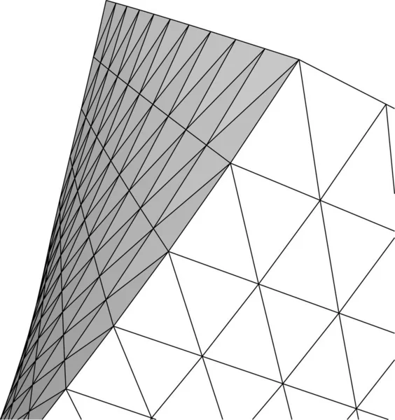 Formes Géométriques Minimales Lignes Architecturales — Image vectorielle