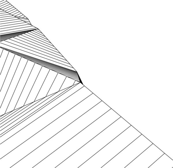 minimal geometrical shapes, architectural lines
