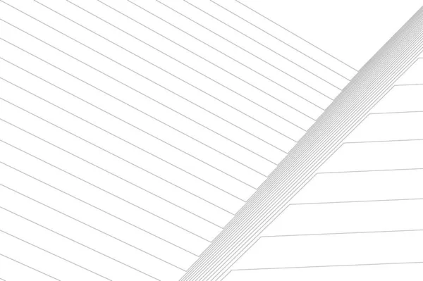 Minimale Geometrische Formen Architektonische Linien — Stockvektor