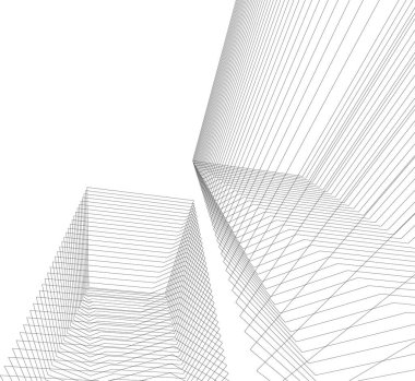 minimal geometrik şekiller, mimari çizgiler