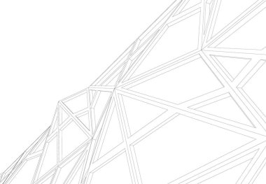 minimal geometrik şekiller, mimari çizgiler