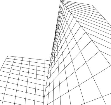 minimal geometrik şekiller, mimari çizgiler