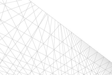 minimal geometrik şekiller, mimari çizgiler