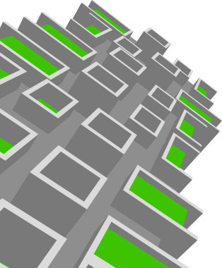 minimal geometrik şekiller, mimari çizgiler