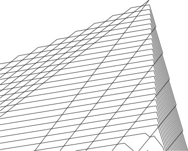 minimal geometrik şekiller, mimari çizgiler