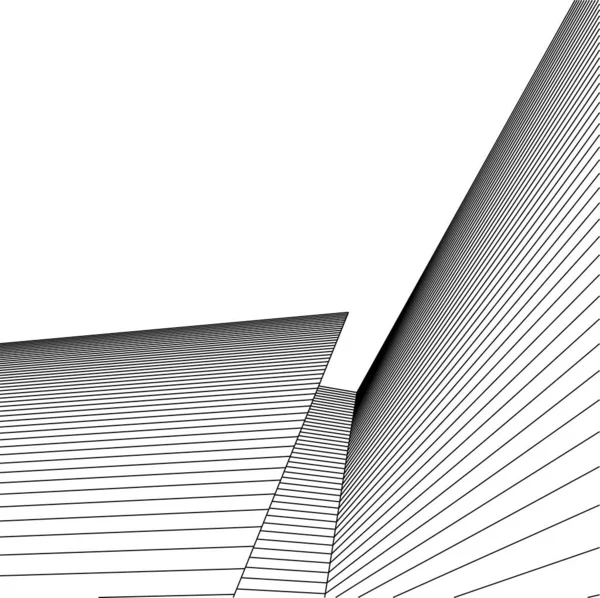 Formas Geométricas Mínimas Linhas Arquitetônicas — Vetor de Stock