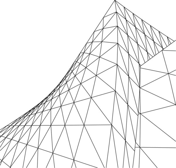 minimal geometrical shapes, architectural lines