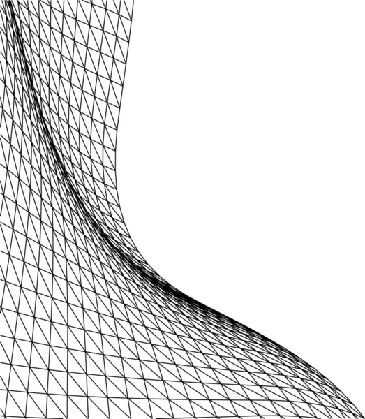 Linhas Abstratas Desenho Conceito Arte Arquitetônica Formas Geométricas Mínimas —  Vetores de Stock