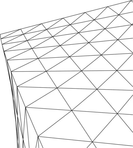 Minimale Geometrische Vormen Architectonische Lijnen — Stockvector