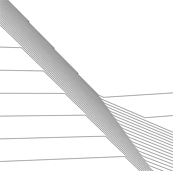 Formas Geométricas Mínimas Líneas Arquitectónicas — Vector de stock