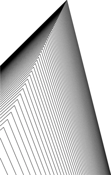 Abstrakte Zeichnungslinien Architektonischen Kunstkonzept Minimale Geometrische Formen — Stockvektor