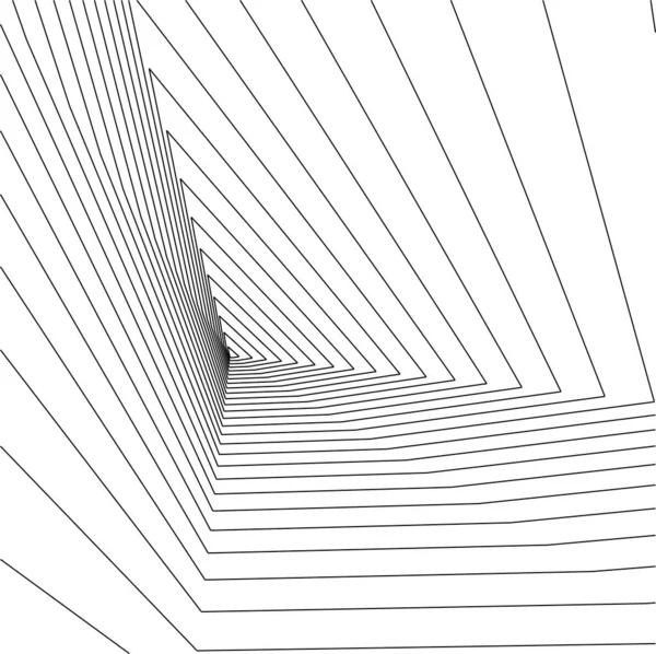 Lignes Dessin Abstraites Dans Concept Art Architectural Formes Géométriques Minimales — Image vectorielle