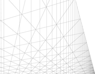 minimal geometrik şekiller, mimari çizgiler