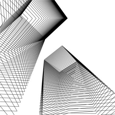 minimal geometrik şekiller, mimari çizgiler