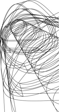 Arkaplanda mimari bina 3d illüstrasyon