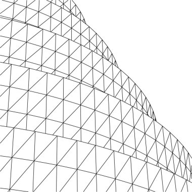 minimal geometrik şekiller, mimari çizgiler