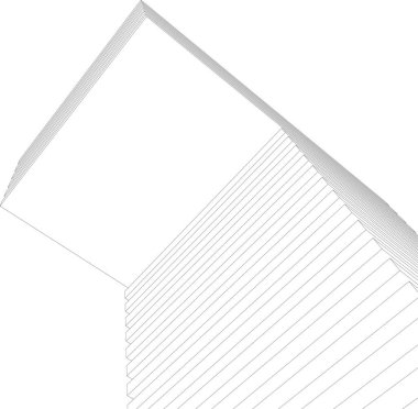 minimal geometrik şekiller, mimari çizgiler