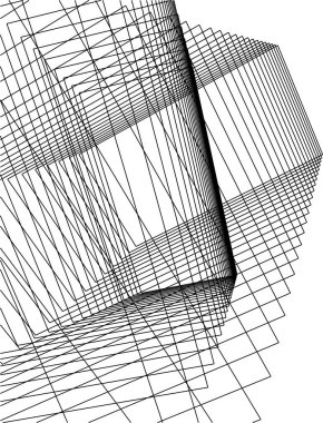 minimal geometrik şekiller, mimari çizgiler