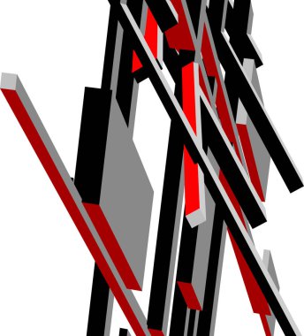 minimal geometrik şekiller, mimari çizgiler