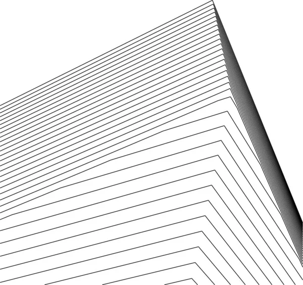 Minimale Geometrische Formen Architektonische Linien — Stockvektor