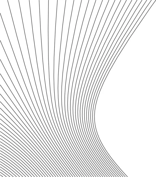 Linhas Abstratas Desenho Conceito Arte Arquitetônica Formas Geométricas Mínimas — Vetor de Stock