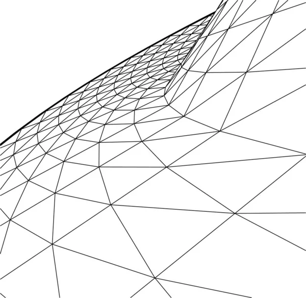 Formas Geométricas Mínimas Linhas Arquitetônicas —  Vetores de Stock