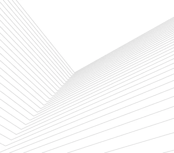 Minimale Geometrische Formen Architektonische Linien — Stockvektor