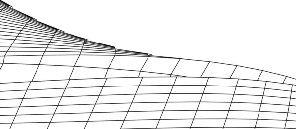 最小几何形状 建筑线 — 图库矢量图片